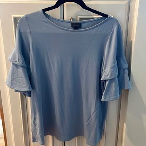 JJill Ruffled Sleeve Shirt